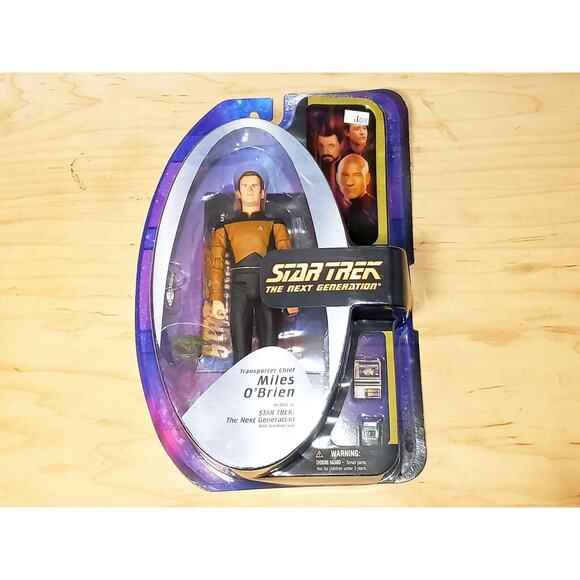 🛸⭐ Star Trek Next Generation Miles O'Brien 7 inch by Diamond Select ⭐🛸 - Picture 1 of 2